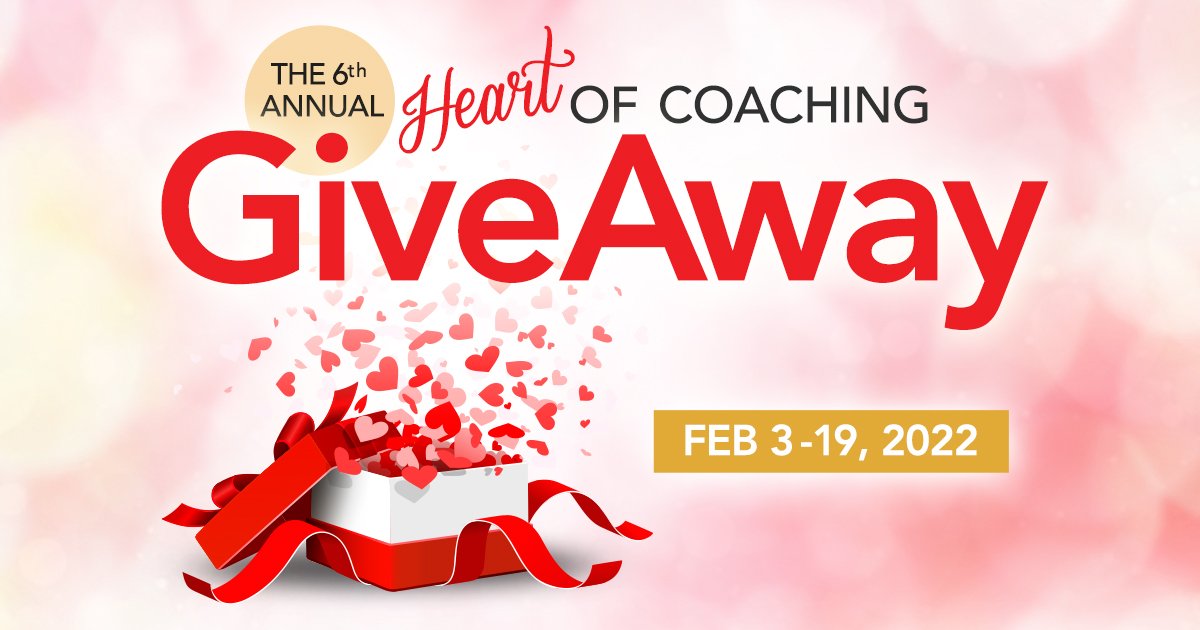 Heart of Coaching Giveaway Graphic